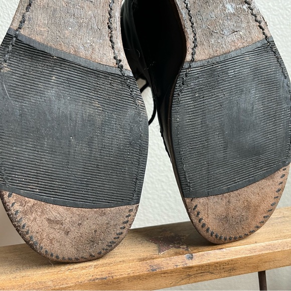 Walkover Vintage Brand, Leather Ankle Boot, made in the USA Black, Men's size 9 - Picture 11 of 14